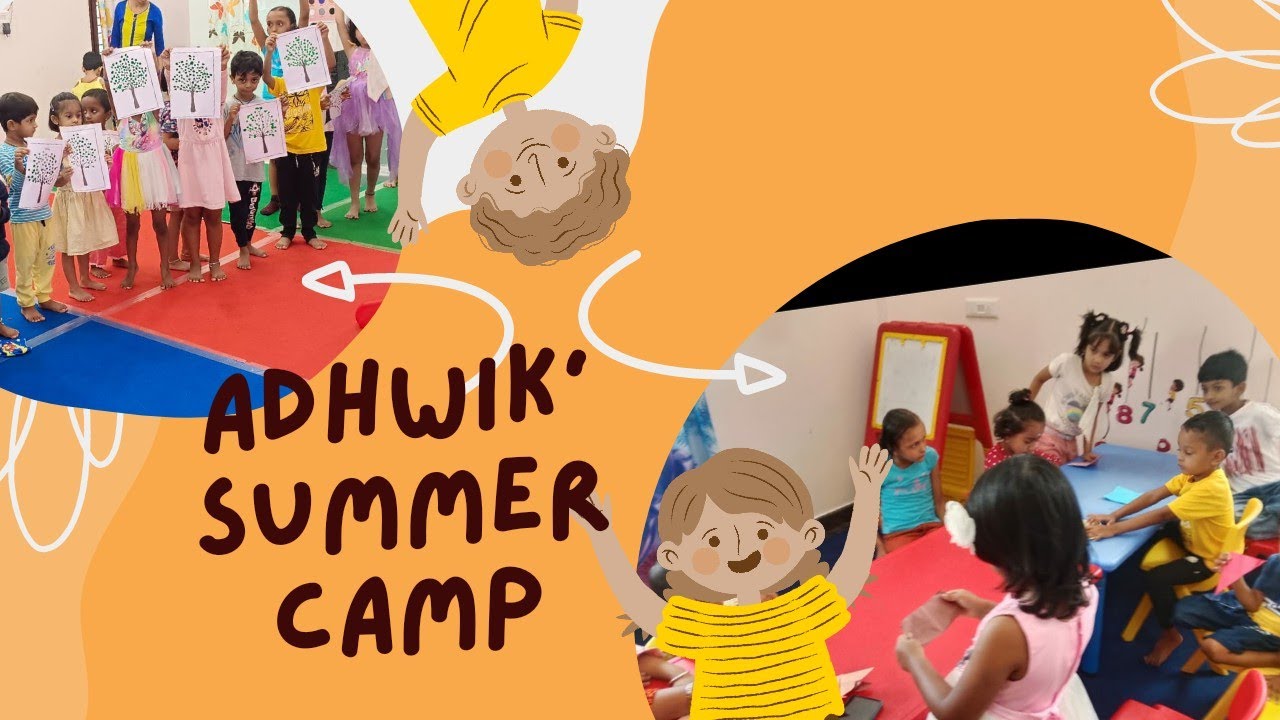 Adhwik's summer camp activities//pre school summer camp - YouTube