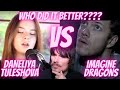 PRO SINGER'S first REACTION to DANELIYA TULESHOVA VS IMAGINE DRAGONS - RADIOACTIVE