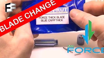 KNK Force Blade Change Tutorial