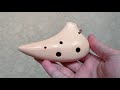 Окарина Ак-Кая. Керамическая флейта. Ceramic ocarina.