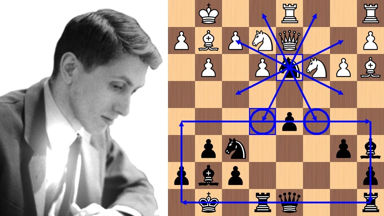 Bobby Fischer S 21 Move Brilliancy Youtube