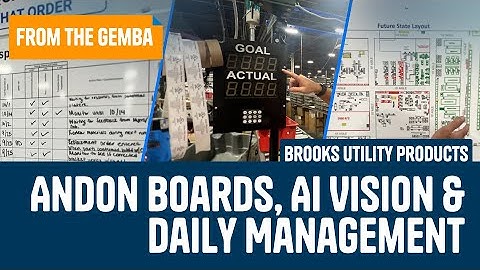 Factory Floor Innovation: Andon, AI Vision & Daily Management | From the Gemba #5