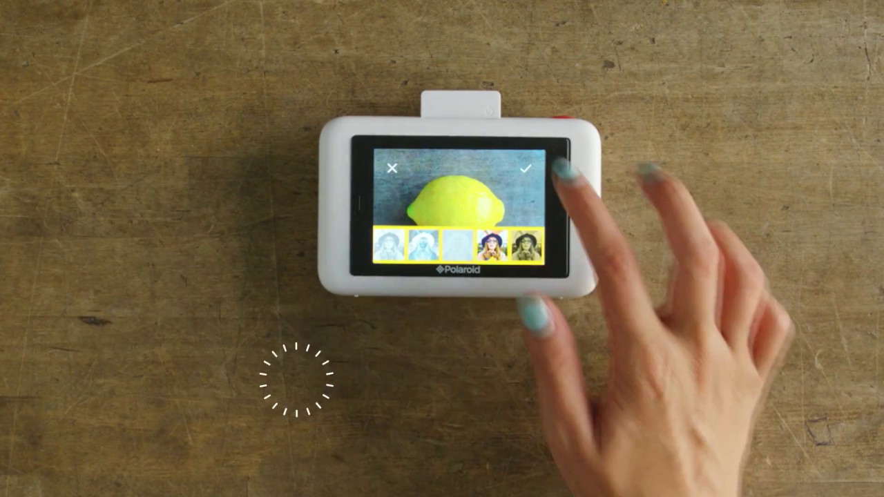 The New Polaroid Snap Touch: Digital and Instant-Print camera - YouTube
