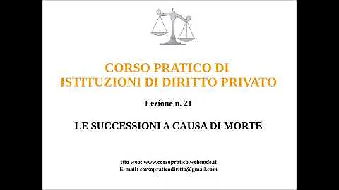 Come si avvia la successione?