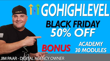 Gohighlevel Black Friday Special 2025 [BONUS MASTERCLASS + HIGHLEVEL SNAPSHOTS]
