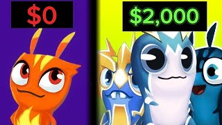 Cuenta De 0 Vs Cuenta De 2,000 En Slug It Out 2