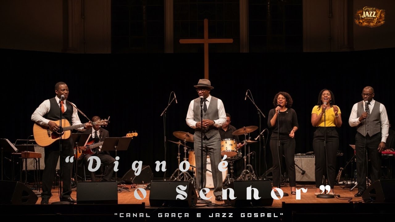 Digno É o Senhor - Graça & Jazz Gospel 🕊️🎷!