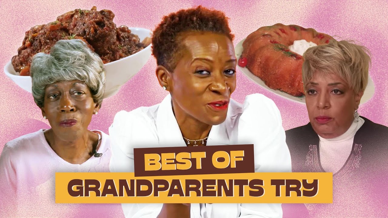 Best of Grandparents Try Each Other's Food