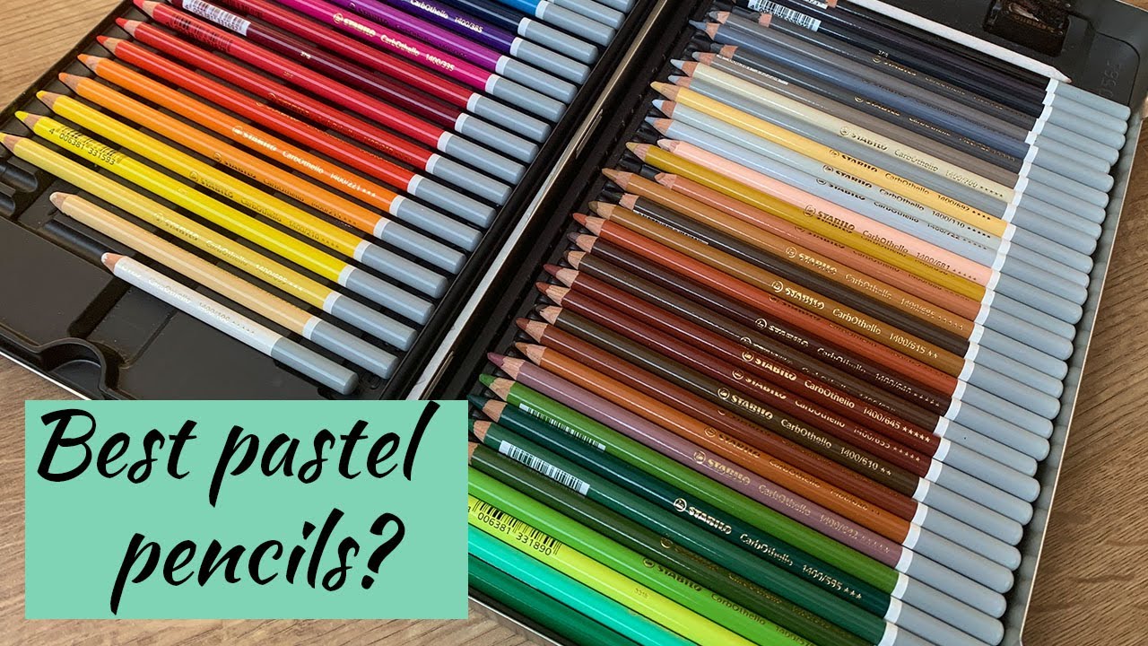 Stabilo Carbothello Pastel Pencil Review - Why I recommend for BEGINNERS  and ARTISTS! 