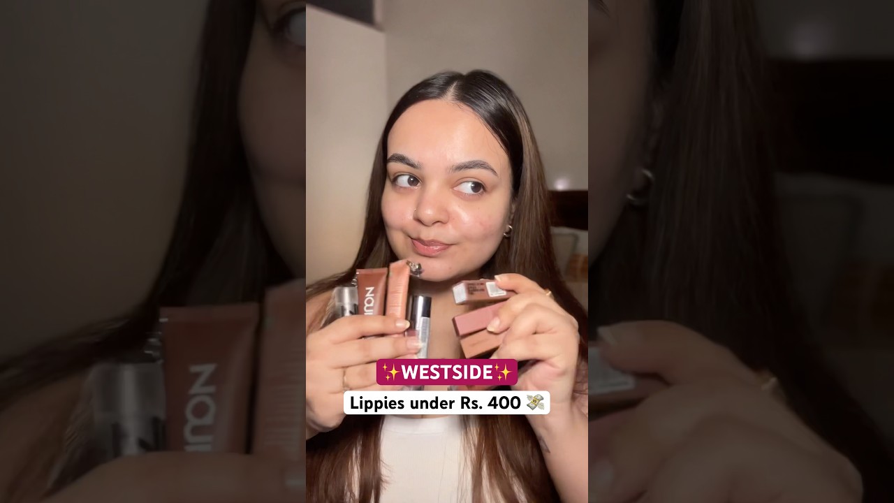 All lippies under Rs.400? 😱💖 Westside Makeup Haul! 👄