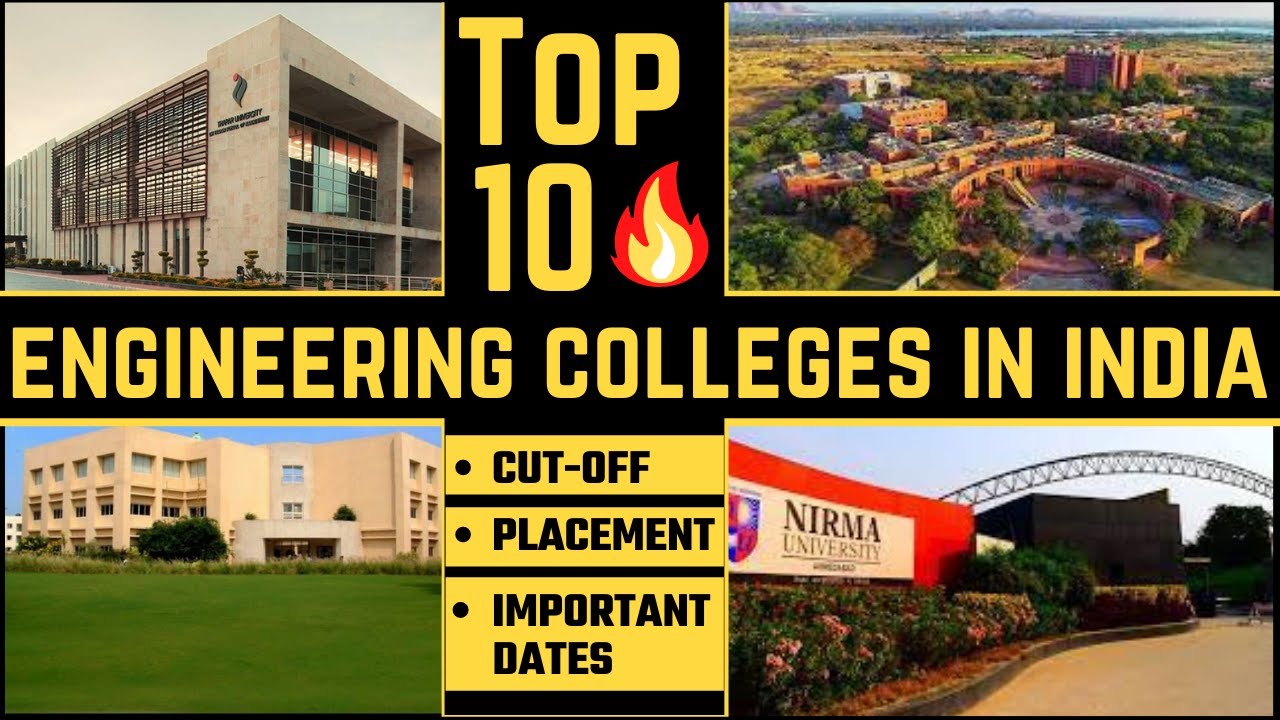 Top 10 Private Engineering Colleges in India 🔥🔥 | Cutoff | Placements ...