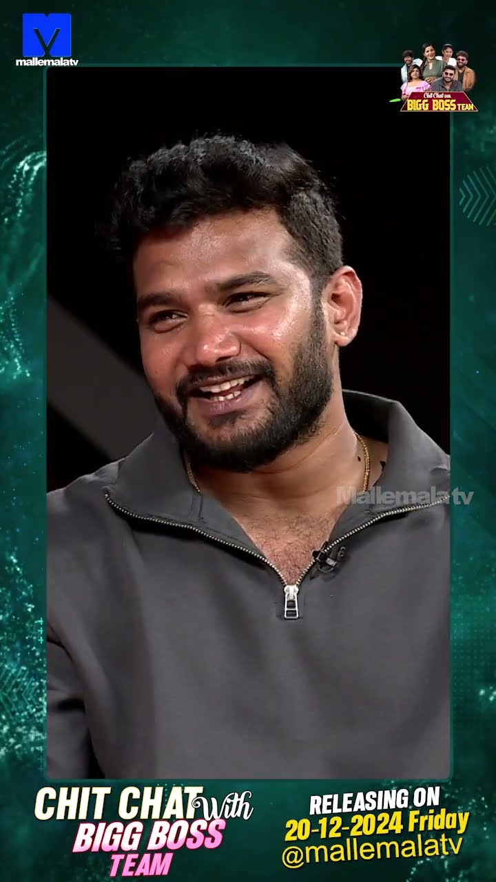 #Shorts - Chit Chat With Bigg Boss Team 3 Promo - #ChitChatSeries - Mallemalatv