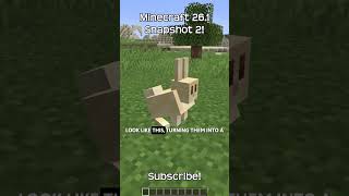 Do You Like The Look Of The New Rabbit In Minecraft?!