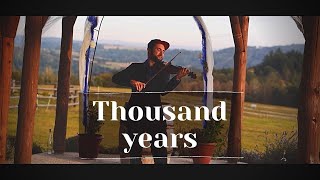 Thousand Years (Phill Kotty violin cover)