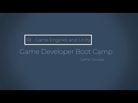 1B Game Engines And Unity Versions