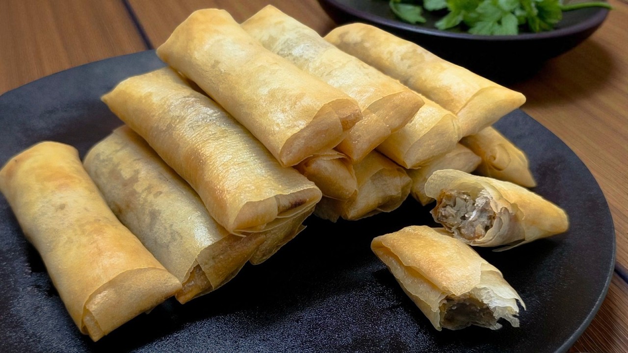 Resepi Popia Satar Ikan & Sos Pencicah Klasik - Sesuai buat stok frozen