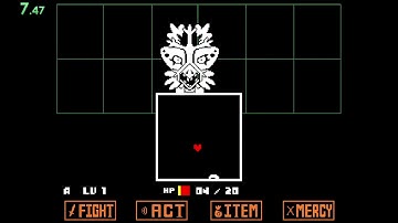 Undertale Die% Debug Mode Speedrun in 7.633 [Former World Record]