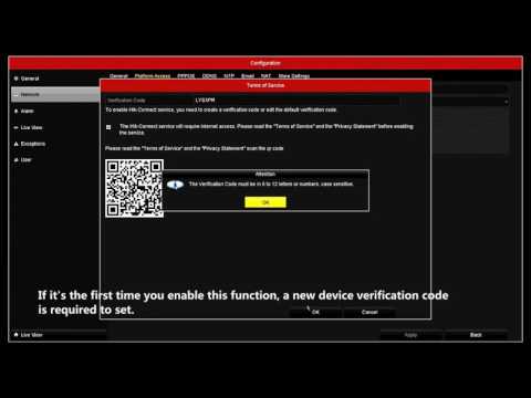 How to enable Hikvision Hik-Connect directly on a NVR or DVR local GUI