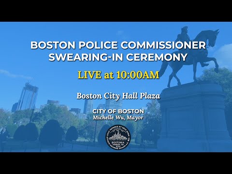 Boston Police Commissioner Swearing-in Ceremony - 8/15/22