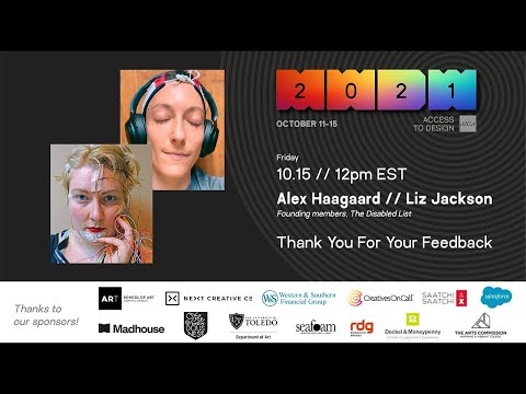 MWDW 2021 | Thank You for Your Feedback | Alex Haagaard | Liz ...