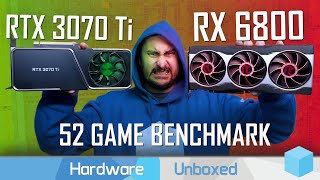 Which Was The Better Buy? Radeon RX 6800 vs. GeForce RTX 3070 Ti: 52 Game Benchmark, 1440p &amp; 4K