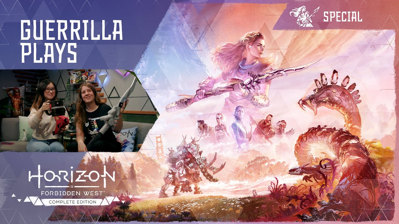 Guerrilla Games - Ready Set Play! #PS5 🏹 Horizon