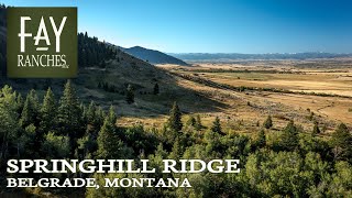 Montana Land For Sale | Springhill Ridge | Belgrade, MT