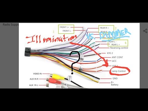 dimmer vs illumination wire/ 08 Honda Ridgeline