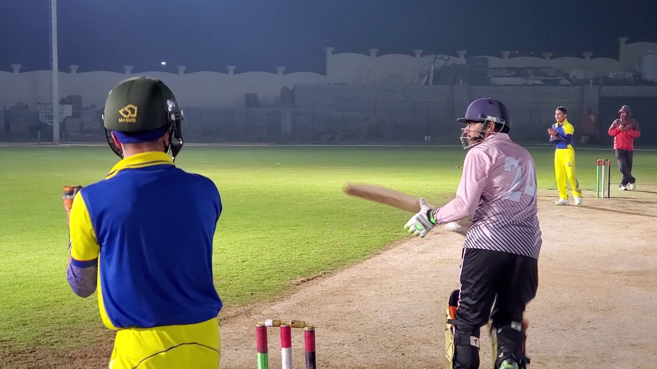 Syed haider 583/2020-5th feb. BOWLING OF TOUR DUBAI TEAM  ( PAK LIONS INTERNATIONAL CRICKET LAHORE.