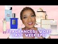 Fragrances I Wore Last Week Ep11