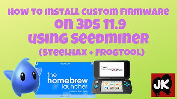 How to install Custom Firmware on 3DS 11.9 using Seedminer