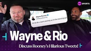 'I TWEETED MR BEAN 'FUNNY'”  Rooney & Rio on their experience with social media and football