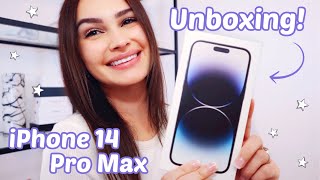 the best iphone 14 pro max unboxing thus far | space black 🖤