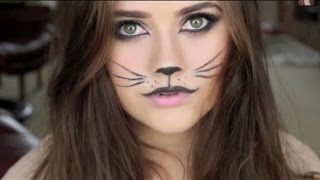 Green Arab inspired smokey eyes | Last minute sexy halloween makeup tutorial | EmmasRectangle