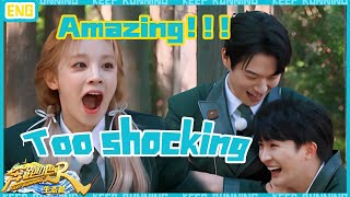 Charliezhou was shocked by Yuqi's strength | keep running original