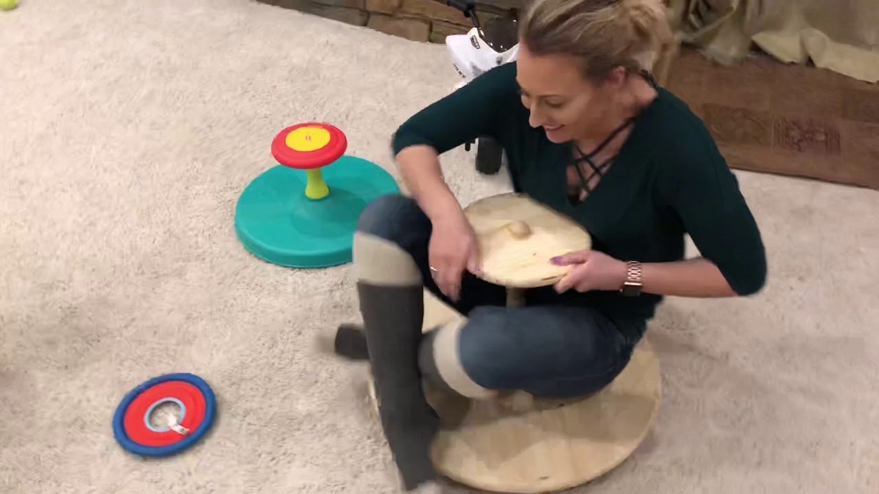 Homemade Sit N Spin Youtube 