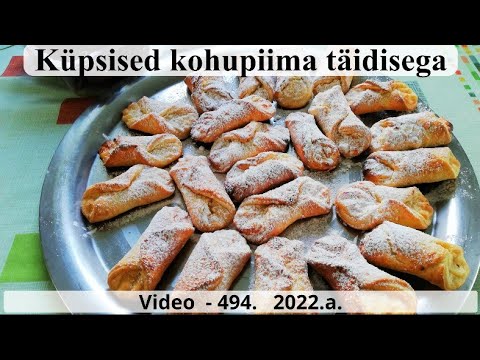 Küpsised kohupiima täidisega