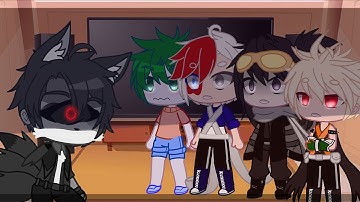 MHA BNHA React To Triple Trouble but Every Turn a Different Character Sings (FNF Mod) (FNF)