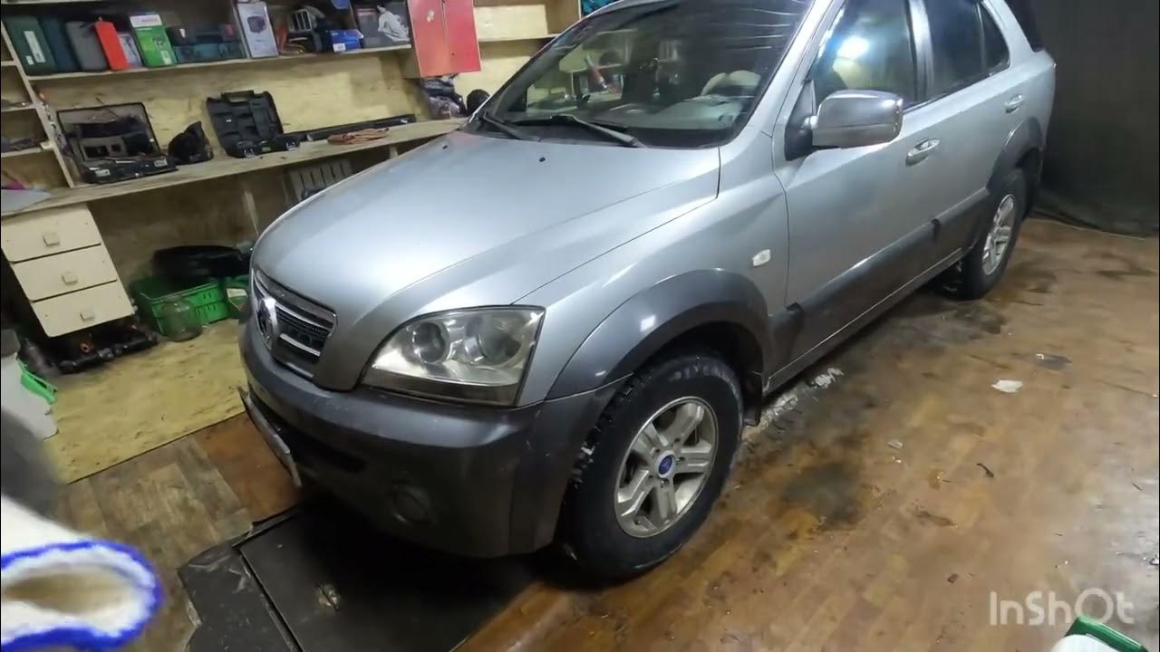 Киа Соренто 2.5 дизель , замена масла в мостах и передние ступичные ...