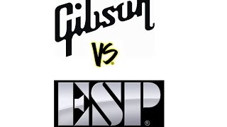 ESP eclipse vs Gibson Les Paul standard clean amp