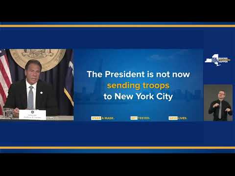 Cuomo: NO Trump Troops in New York