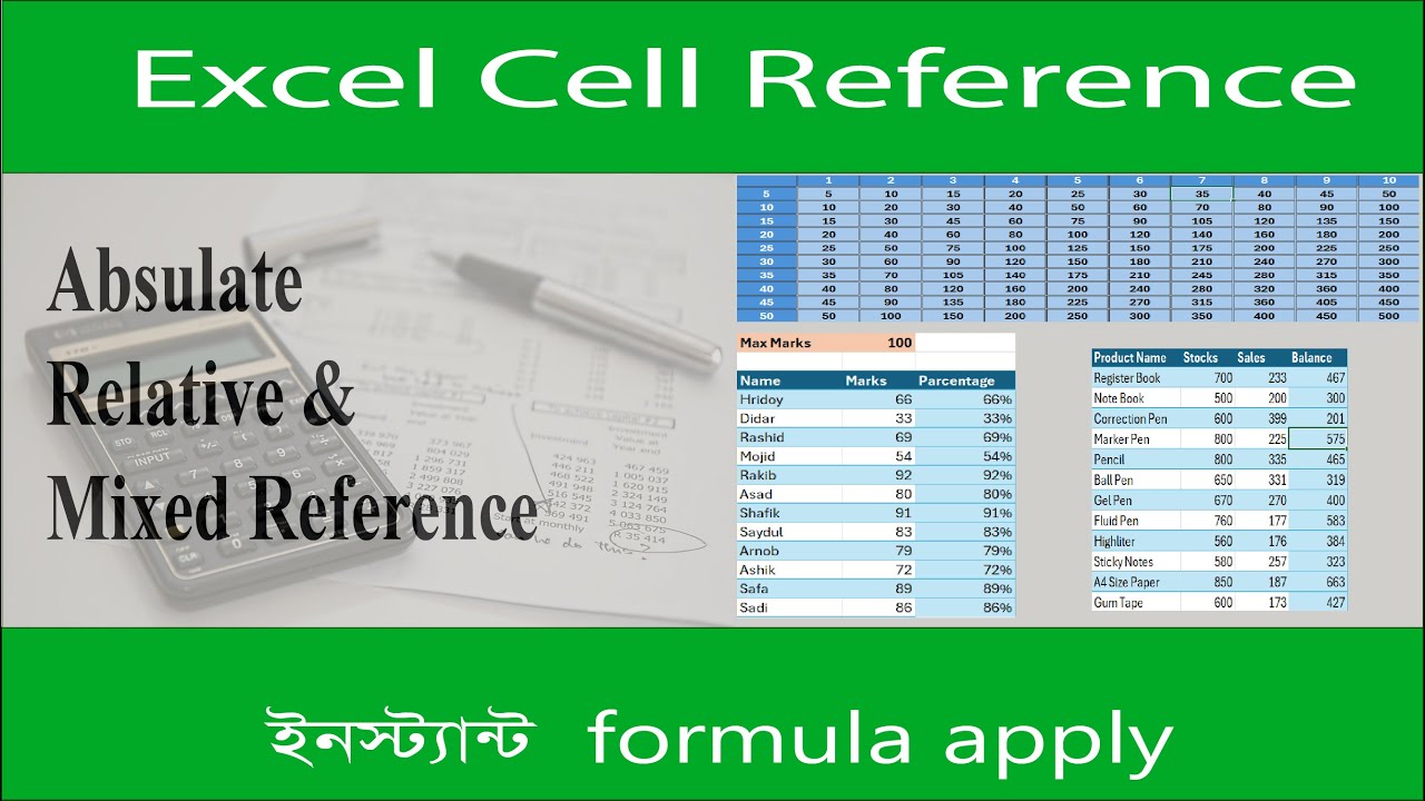 Master CELL REFERENCE in Excel Like a Pro! - YouTube