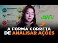 COMO ANALISAR AÇÕES DA MANEIRA CERTA! (Aula para iniciantes)