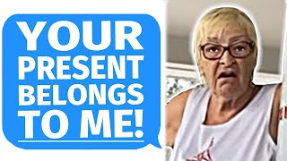 r\/EntitledParents - Smug Karen Demands My Christmas Gift! Huge Mistake!