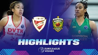 DVTK HUN-Therm v Sopron Basket | Gameday 10 | Highlights | EuroLeague Women 2022