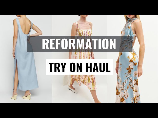 Reformation Clothing Review & Try-On: Is it Worth it