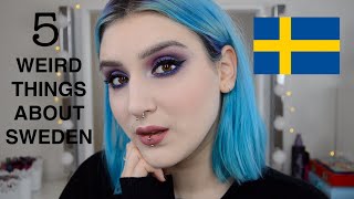 5 WEIRD THINGS ABOUT SWEDEN (+playing with Natasha Denona Lila Palette)