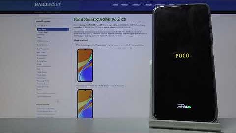 Boot Animation POCO C3 – Starting Screen / Boot Logo