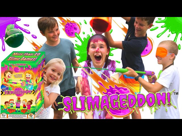  SLIMAGEDDON! Over 20 Funny Slime Games & Challenges