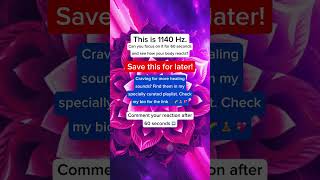 ⏱️ #1140Hz - Test Your Concentration for 60 Seconds!